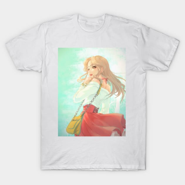 Paris Strawberry from Sticky Rice T-Shirt by ArashiC